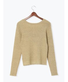 Te chichi ヘンリーネックマーブルニット