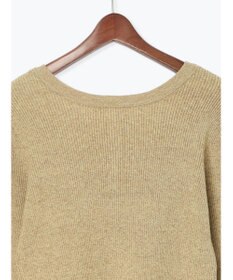 Te chichi ヘンリーネックマーブルニット