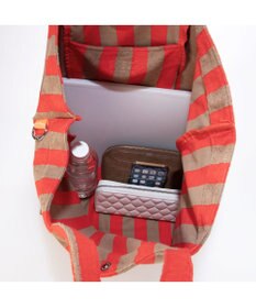 UNBILLION VERYコラボ カシュカシュ cachecache / リングカラビナ付パイルトート