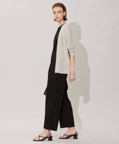 ICB L 【洗える】 コットンアセテート カーディガン