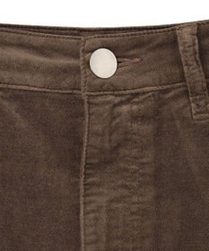 23区 【洗える】23区DENIM ベルベットストレッチ Aライン スカート