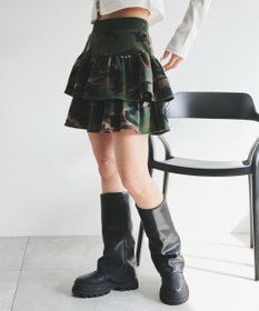 WEGO スウェットフリルスカパン