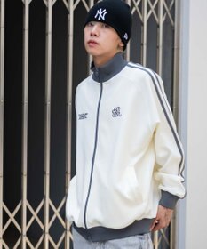 WEGO 【ユニセックスITEM/MLサイズ展開】ラグランライントラックジャケット