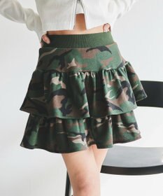 WEGO スウェットフリルスカパン