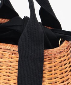 23区 VIOLAd'ORO MIRO スプリットラタン バスケットバッグ