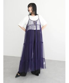 Green Parks ・ＥＬＥＮＣＡＲＥ　ＤＵＥ　２ｗａｙチュールキャミワンピ