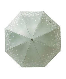 MOONBAT 【一級遮光/晴雨兼用日傘】ランバン オン ブルー (LANVIN en Blue)  長傘 日傘 フラワーグリッター