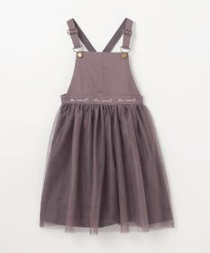 ANY KIDS チュール付き ジャンパースカート