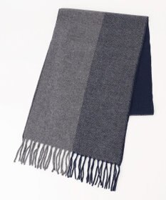 JOSEPH ABBOUD 【ピュアカシミヤ/保温性/軽量】 ヘリンボーン ストール