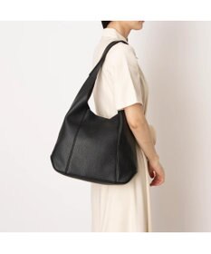 UNBILLION カシュカシュ cachecache / セミ合皮ホーボーバッグＬ