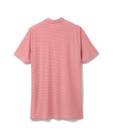 ZERO HALLIBURTON メランジ ボーダー モックネック シャツ ZHG-A4S5 82815 ゴルフウェア