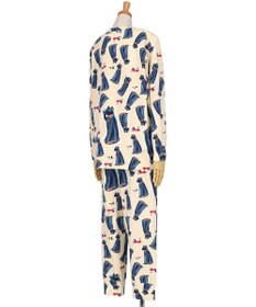 tsumori chisato SLEEP ツモリチサト パジャマ 長袖 長ズボン ミニ裏毛素材 レディース UDX571 /ワコール