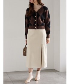 Te chichi スエードサイドZIPスカート