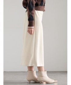 Te chichi スエードサイドZIPスカート