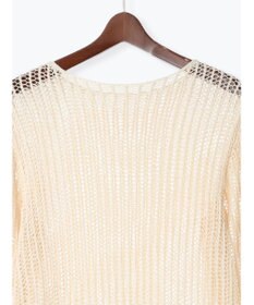 Te chichi フリンジメッシュニットワンピース《2025Autumn catalog vol.2 item》