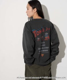WEGO 【ユニセックス着用ITEM】TOMandJERRYグラフィックプルオーバー