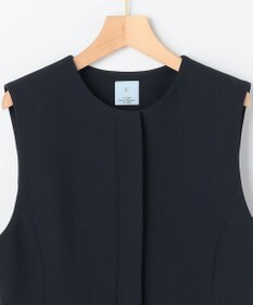 組曲 L 【KUMIKYOKU NAVY】コンフォータブルドレープ ジレ