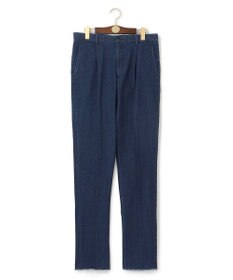 J.PRESS MEN 【ストレッチ】ワンタック ストレッチリングデニム パンツ