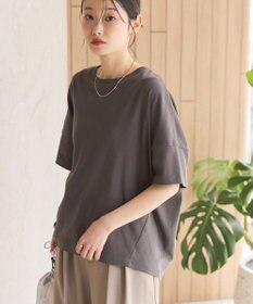 AMERICAN HOLIC 【新色追加】【接触冷感】コクーンシルエットカットソー