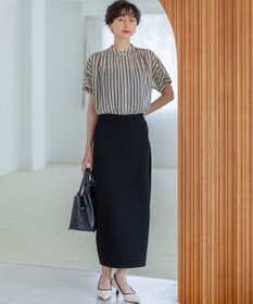 23区 L 【洗える】ベアトップ パッド付き キャミソール