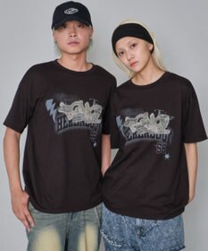 WEGO 【ユニセックス着用ITEM】パターンアップリケグラフィックT（SS）