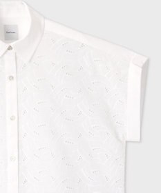 Paul Smith 【洗える】コットンレース 半袖シャツ