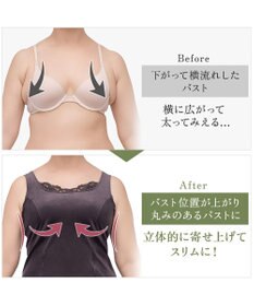 BRADELIS New York 【BRADELIS NewYork peace】シャイニーベロアブラキャミ25 カップ付き ブラトップ 補正 下着