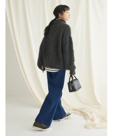 CRAFT STANDARD BOUTIQUE 裏起毛デニムワイドパンツ