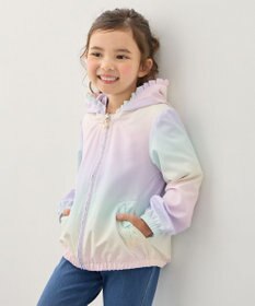 ANY KIDS 【フード取り外し/洗濯機可能】撥水加工リバーシブルゾン