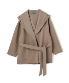 uncrave メルトンリバー フーデットコート トープ