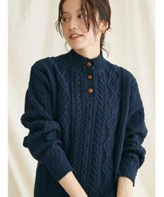 CRAFT STANDARD BOUTIQUE リサイクルポリエステルヘンリーネックプルオーバー