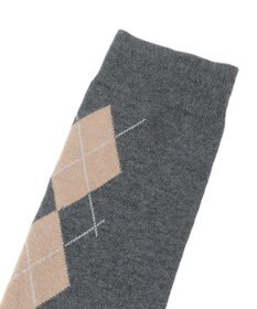 earth music&ecology アーガイルソックス