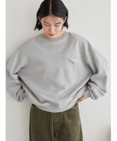 AMERICAN HOLIC ポケット付きバックドレープ裏毛プルオーバー