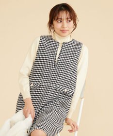 Feroux 【古畑星夏さん着用】フリルネックタートル ニット