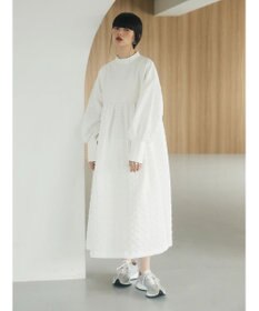 Green Parks armonia．異素材切替ワンピース