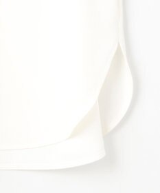 組曲 【KUMIKYOKU NAVY】ジョーゼットシフォン スタンドフリルブラウス