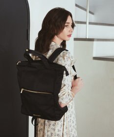 Maison de FLEUR 撥水加工2Wayトートリュック