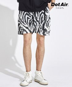 PW CIRCULUS 【高通気 / 軽撥水 / 軽量のDotAir 使用】【MEN】ゼブラ柄ベルテッドショーツ
