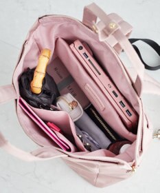 Maison de FLEUR 撥水加工2Wayトートリュック