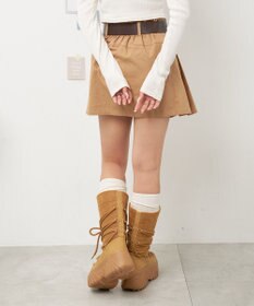 WEGO レースアップパテッドブーツ