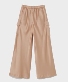 GRACE CONTINENTAL ダブルサテンイージーパンツ