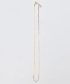 Phoebe 【金属アレルギー対応】リンキービーンデザインチェーンネックレス　ゴールド　ニッケルフリー