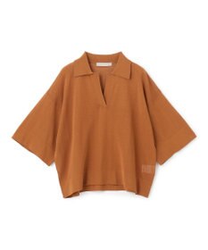 UNFILO L フロスティコットン スキッパーニット