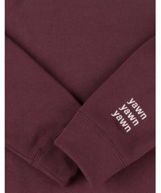 une nana cool 【綿100%】あくびのお嬢さんの裏毛プルオーバー