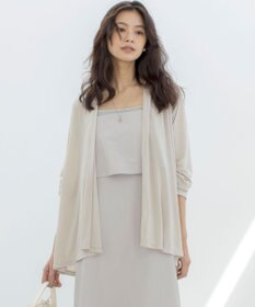 組曲 S 【WEB限定】ドレープジャージー カーディガン