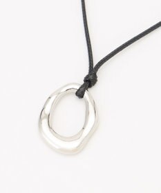 ANY メタルフープコードネックレス