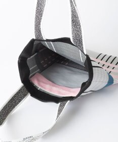 TRICOTE CHECK KNIT TOTE BAG / チェックニットトート