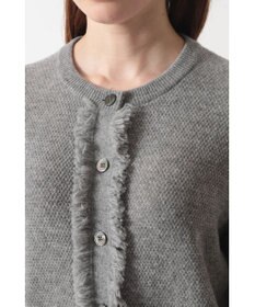 DAKS フリンジデザイン カーディガン