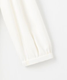 組曲 【KUMIKYOKU NAVY】ジョーゼットシフォン スタンドフリルブラウス