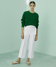 BEIGE， 【S-size】GARDENIA / クルーネックニット